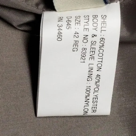 London Fog Towne Trench Coat Belt 42R - Picture 11 of 12